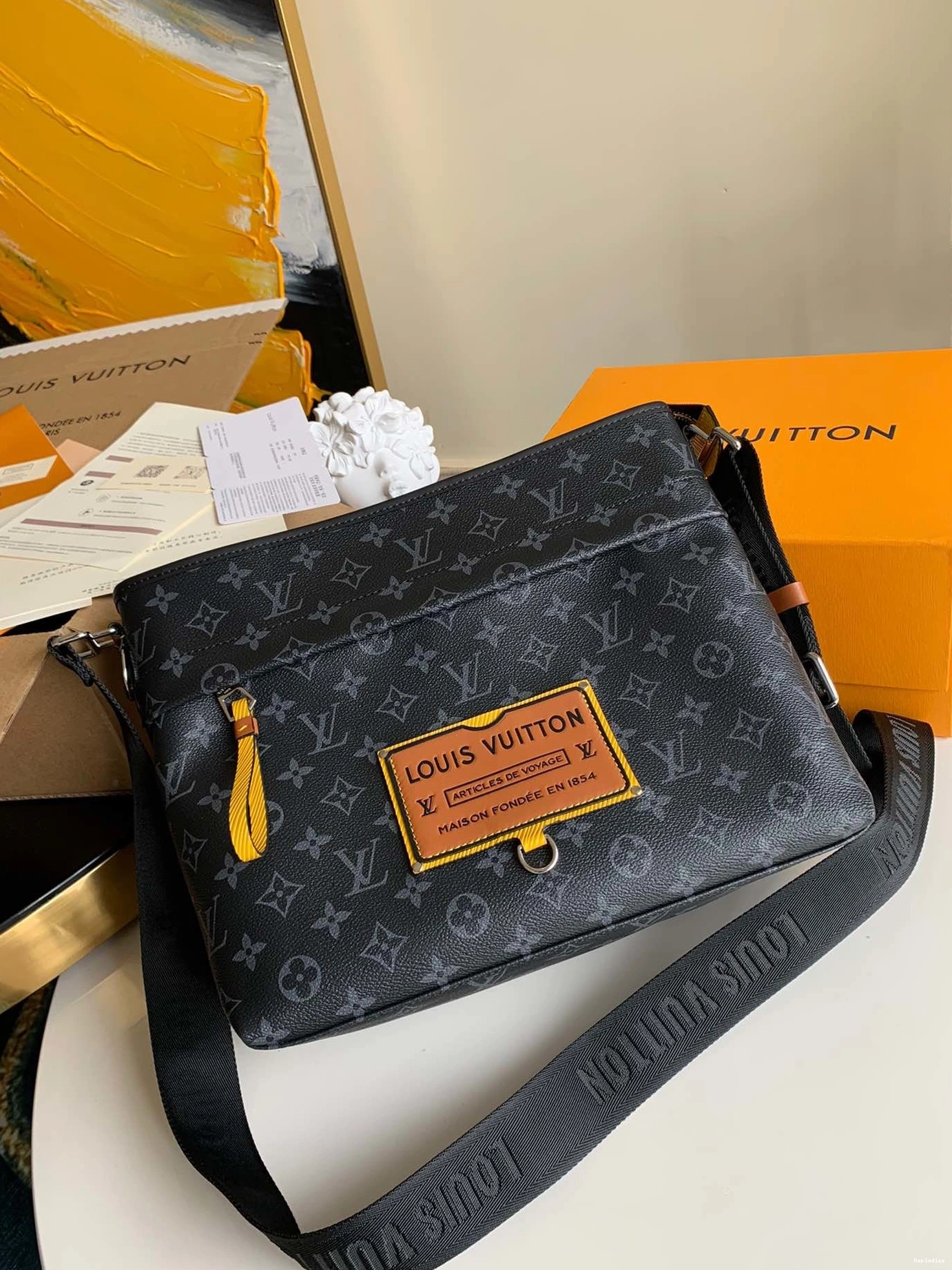 Rep ladies BAG VUITTON LOUIS MESSENGER 0815